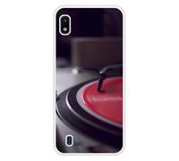 Coque en silicone renforcé imprimée compatible Samsung Galaxy A10 Platine