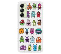 Coque en silicone renforcé imprimée compatible Samsung Galaxy A14 5G Alien