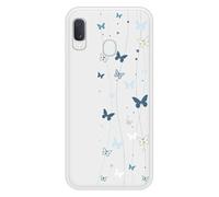 Coque en silicone renforcé imprimée compatible Samsung Galaxy A20e Butterfly