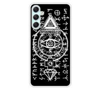 Coque en silicone renforcé imprimée compatible Samsung Galaxy A24 4G Esoteric