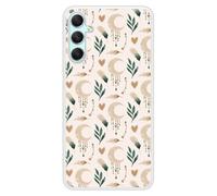 Coque en silicone renforcé imprimée compatible Samsung Galaxy A24 4G Jardin des songes