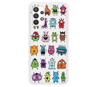 Coque en silicone renforcé imprimée compatible Samsung Galaxy A32 5G Alien