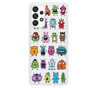 Coque en silicone renforcé imprimée compatible Samsung Galaxy A33 5G Alien