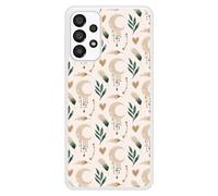 Coque en silicone renforcé imprimée compatible Samsung Galaxy A33 5G Jardin des songes