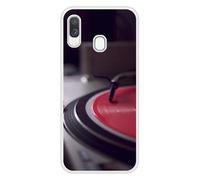 Coque en silicone renforcé imprimée compatible Samsung Galaxy A40 Platine