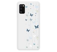 Coque en silicone renforcé imprimée compatible Samsung Galaxy A41 Butterfly