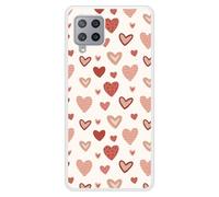 Coque en silicone renforcé imprimée compatible Samsung Galaxy A42 5G Lovely