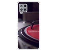 Coque en silicone renforcé imprimée compatible Samsung Galaxy A42 5G Platine