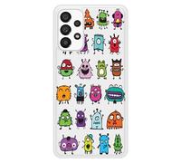 Coque en silicone renforcé imprimée compatible Samsung Galaxy A53 5G Alien