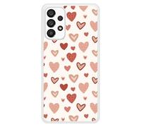 Coque en silicone renforcé imprimée compatible Samsung Galaxy A53 5G Lovely