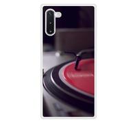 Coque en silicone renforcé imprimée compatible Samsung Galaxy Note 10 Platine