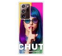 Coque en silicone renforcé imprimée compatible Samsung Galaxy Note 20 Ultra Chut