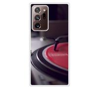 Coque en silicone renforcé imprimée compatible Samsung Galaxy Note 20 Ultra Platine