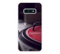 Coque en silicone renforcé imprimée compatible Samsung Galaxy S10e Platine