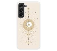 Coque en silicone renforcé imprimée compatible Samsung Galaxy S22 Plus Oracle