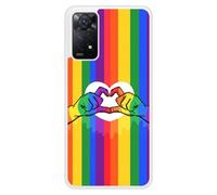 Coque en silicone renforcé imprimée compatible Xiaomi Redmi Note 11 Pro Redmi Note 11 5G LGBT