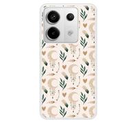 Coque en silicone renforcé imprimée compatible Xiaomi Redmi Note 13 Pro 5G Jardin des songes