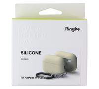 Coque En Silicone Ringke Pour Apple AirPods Pro 2ème Génération - Crème