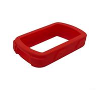 Coque en silicone robuste pour Garmin Edge 540/840, anti-rayures pour ordinateur de vélo avec ajustement sécurisé pour l'équitation en plein air, rouge (rouge)