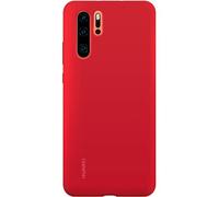 Coque en silicone rouge pour smartphone Huawei P30 Pro