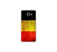 Coque en silicone Samsung Galaxy A7 2016 - Drapeau Belgique