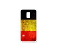 Coque en silicone Samsung Galaxy S5 Mini - Drapeau Belgique