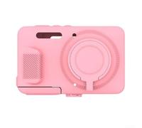 Coque en silicone simplifiée pour KODAK PIXPRO FZ55 conçue pour correspondre aux courbes de l'appareil et maintenir la facilité d'utilisation native (rose)