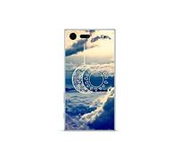 Coque en silicone Sony Xperia X Compact - Lune soleil