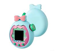 Coque en silicone souple anti-chute pour Tamagotchi Paradise offrant une absorption des chocs et un accès complet aux boutons et ports (bleu)