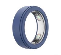 Coque en silicone souple anti-rayures pour Oura Ring 5, housse de protection légère pour un usage quotidien et les entraînements (bleu, taille S)
