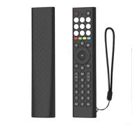 Coque en silicone souple compatible avec télécommande HISENSE ERF2K38H offrant une protection fiable et une manipulation ergonomique (noir)