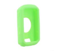 Coque en silicone souple conçue pour protéger le Garmin Edge 850 contre les chutes et fournir une accessibilité complète au port (vert fluo)