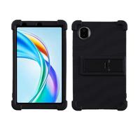 Coque en Silicone Souple for Huawei Honor Pad X7 8,7 Pouces JMS-W09/L09 2025, béquille PC avec 4 airbags Antichoc(Black)