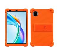 Coque en Silicone Souple for Huawei Honor Pad X7 8,7 Pouces JMS-W09/L09 2025, béquille PC avec 4 airbags Antichoc(Orange)