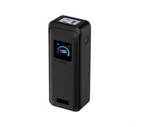 Coque en silicone souple pour Anker pour batterie externe Prime 26250 mAh 300 W Housse de protection anti-poussière antichoc légère pour voyage (Noir)
