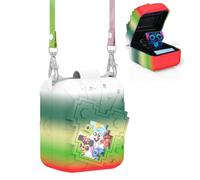 Coque en silicone souple pour Bitzee Disney Interactive Toy Digital Pet, antichoc et de transport pour Bitzee Disney Virtual Electronic Pets avec lanière (Glade)