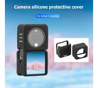 Coque en Silicone souple pour DJI Action 2, cadre de protection, coque anti-rayures, accessoires pour caméra d'action