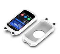 Coque en silicone souple pour Garmin Edge 1050, oreilles de chat, résistante aux rayures, à la poussière, accessoires de protection en silicone étanche (blanc)