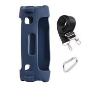 Coque en silicone souple pour haut-parleurs avec découpes précises et sangle de transport renforcée