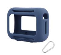 Coque en silicone souple pour JBL Go 5 - Résistante aux chocs - Protection intégrale à 360° - Pour haut-parleur - Coque ultra fine (bleu)