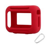 Coque en silicone souple pour JBL Go 5 - Résistante aux chocs - Protection intégrale à 360° - Pour haut-parleur - Ultra fine - Rouge