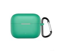 Coque en silicone souple pour Motorola pour Moto Buds Plus - Légère - Résistante aux chocs - Accessoire de voyage - Blanc (encre verte)