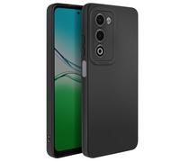 Coque en Silicone Souple pour Oppo A5 avec Renfort Caméra Noir