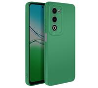 Avizar Coque en Silicone Souple pour Oppo A5 avec Renfort Caméra Vert