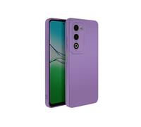Coque en Silicone Souple pour Oppo A5 avec Renfort Caméra Violet