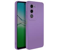 Coque en Silicone Souple pour Oppo A5 avec Renfort Caméra Violet