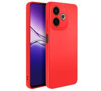 Coque en Silicone Souple pour Oppo A5 Pro avec Renfort Caméra Rouge