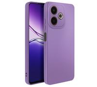 Coque en Silicone Souple pour Oppo A5 Pro avec Renfort Caméra Violet