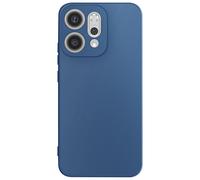 Coque en Silicone Souple pour Oppo Reno 14 Soft-Touch Bleu nuit