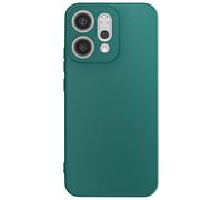 Coque en Silicone Souple pour Oppo Reno 14 Soft-Touch Vert